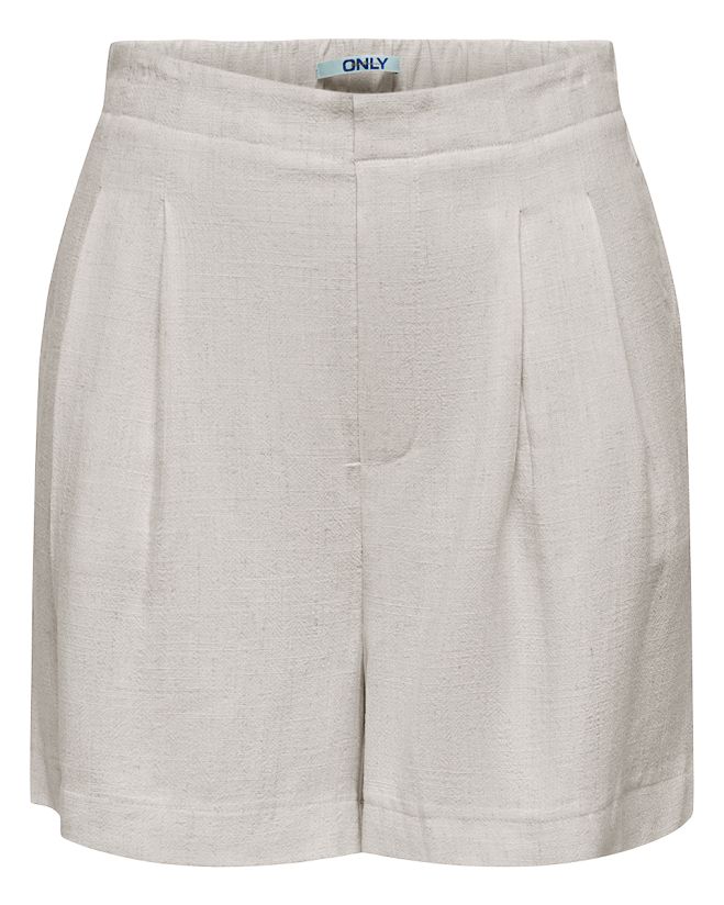 Onlsiesta Hw Linen Bl Shorts Pnt - Beige