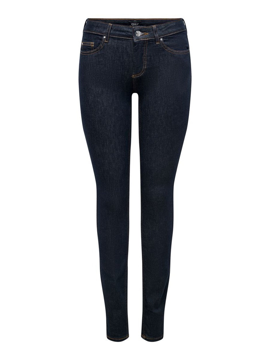 Onlblush Mid Sk Stayblue Dnm Rea023 - Blue Denim