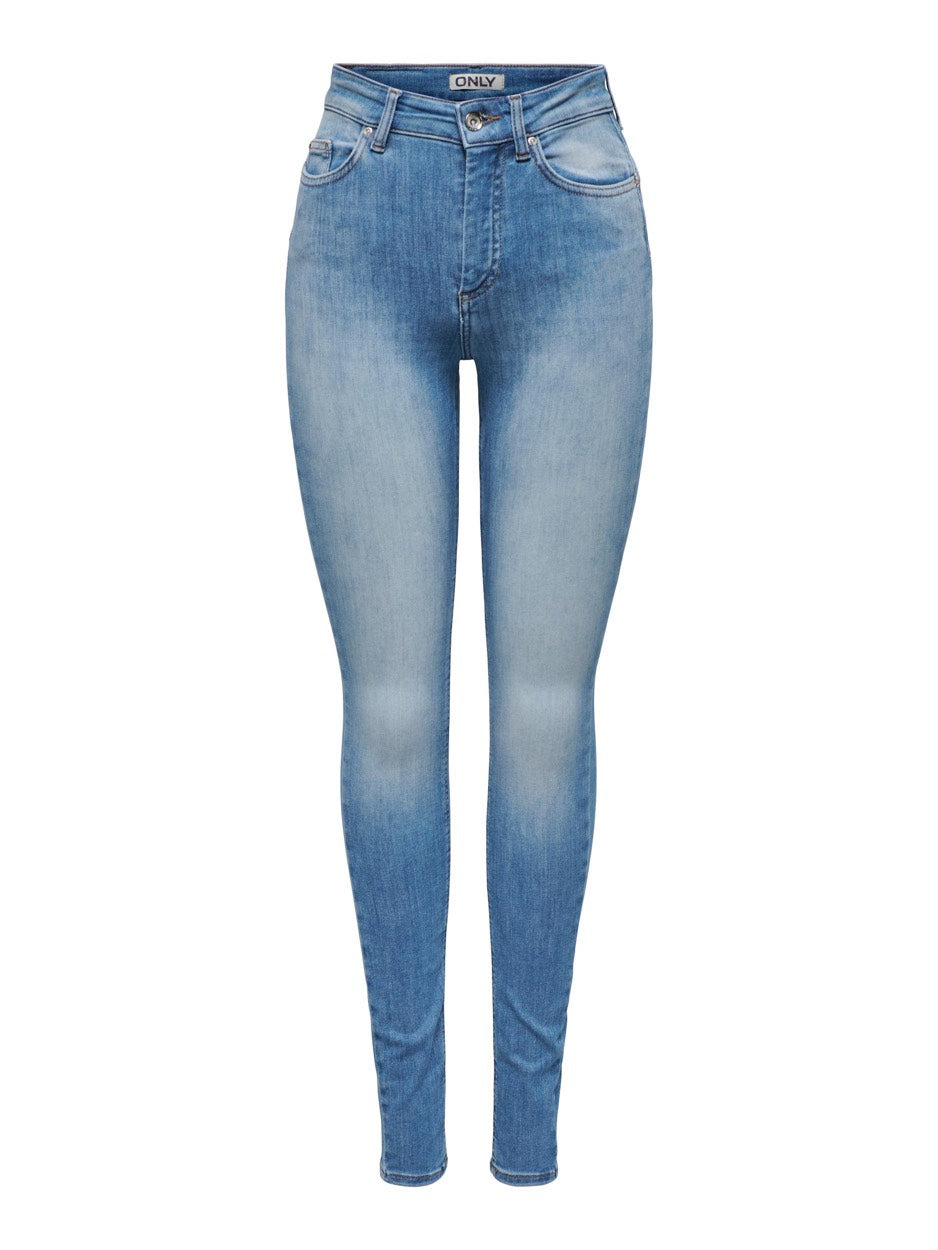 Onlblush Hw Sk Push Up Rea451 - Blue Denim