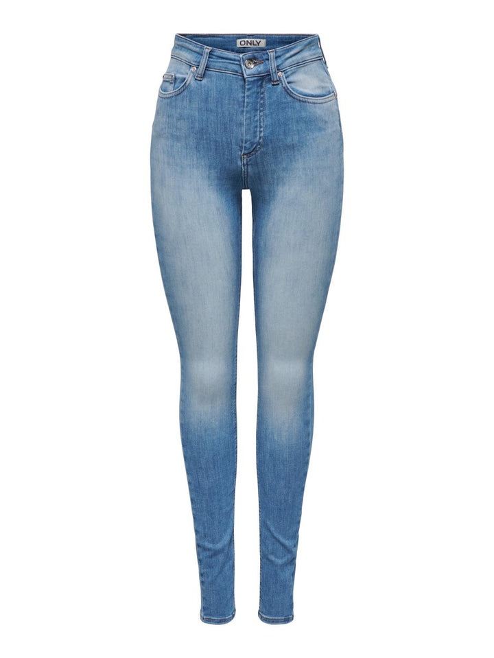 Onlblush Hw Sk Push Up Rea451 - Blue Denim