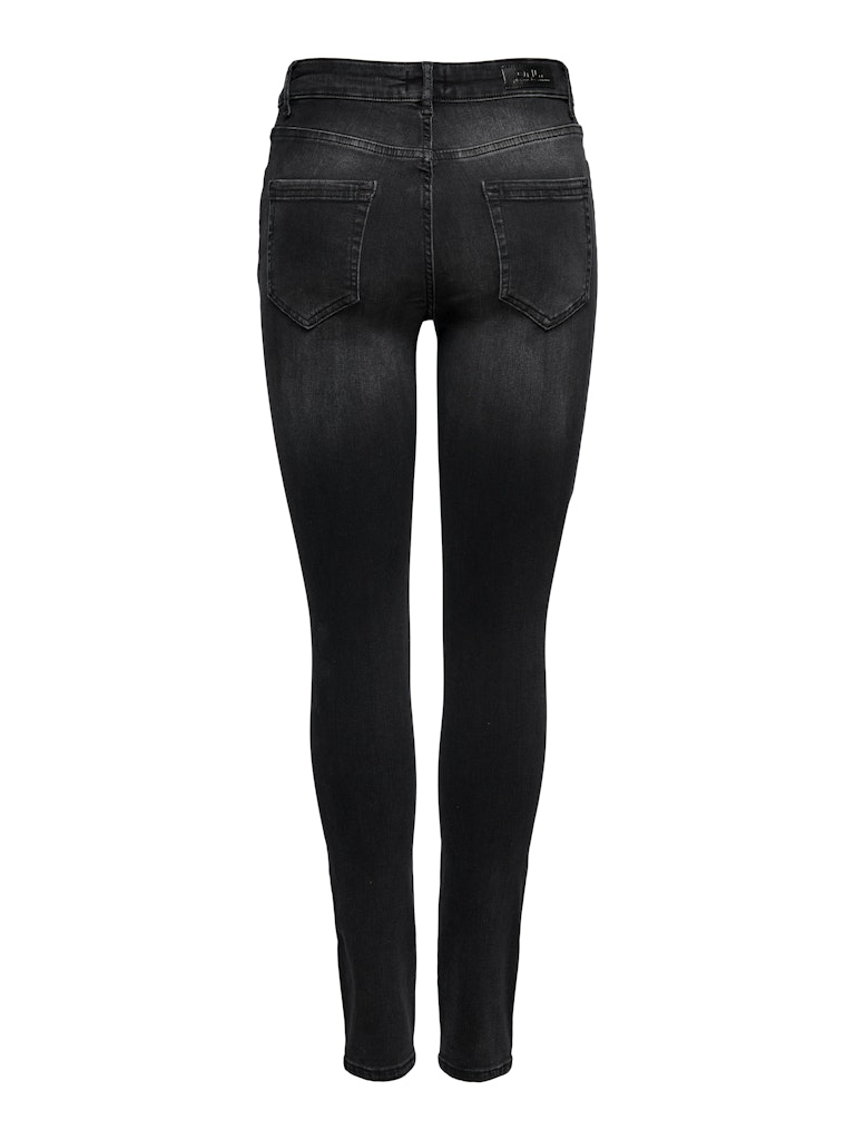 Onlblush Life Mid Sk Dnm Rea1099 No - Black Denim
