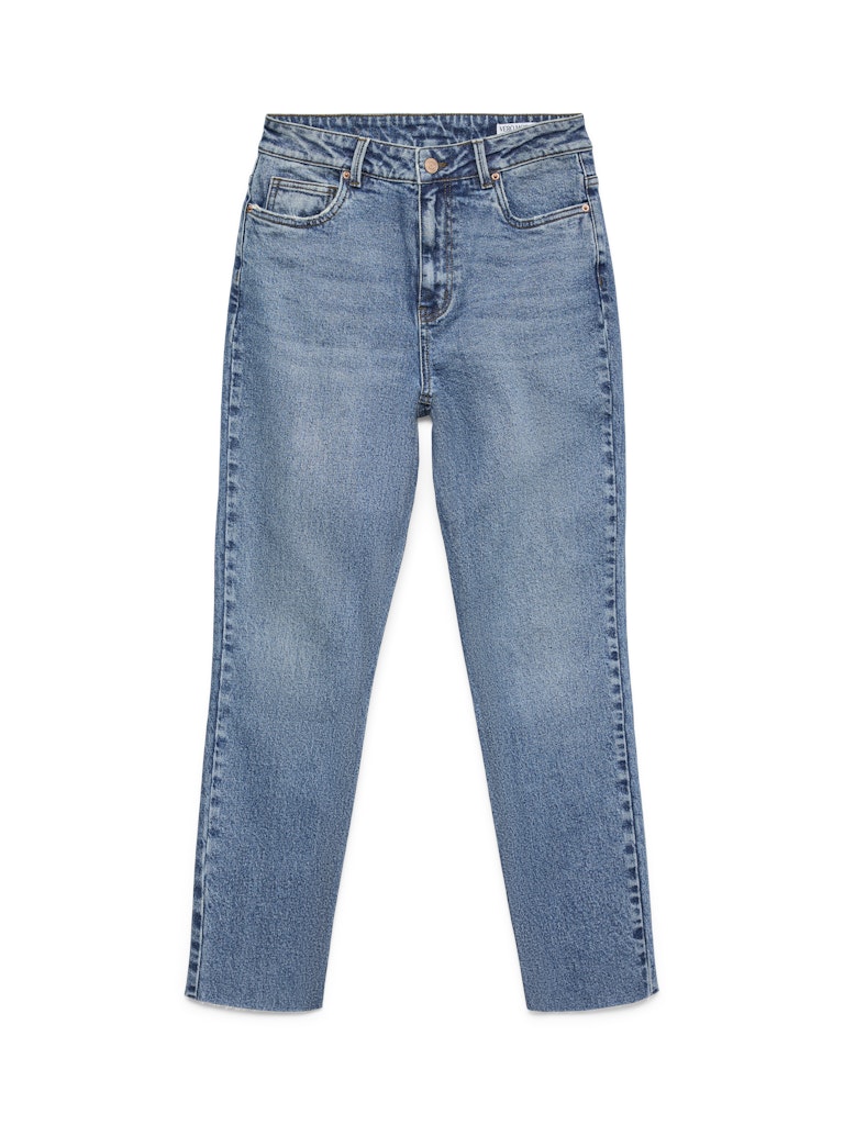 Vmbrenda Hr Straight A Cut Gu385 Ga - Blue Denim