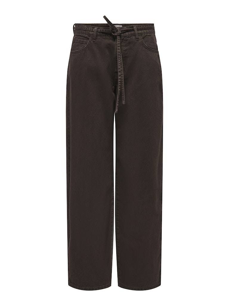Onlgianna Mw Straight Dnm Brown Denim - Bruin