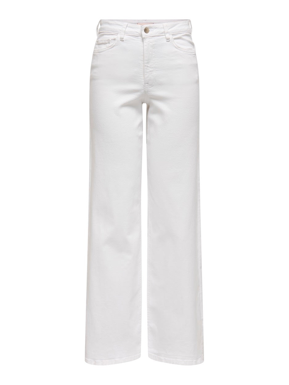 Jdyfelina Fina Hw Wide White Jns Dnm - Wit