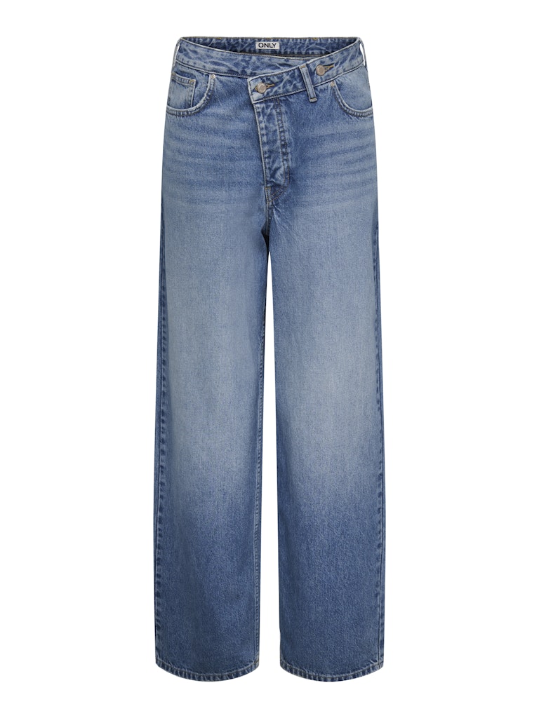 Onlanber Kw Asym Oversiz Baggy Dnm Tai - Blue Denim