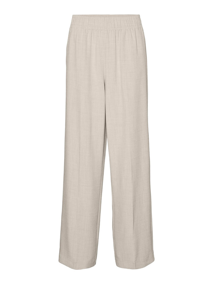 Vmcassidy Hw Loose Pull On Pant Boo - Beige