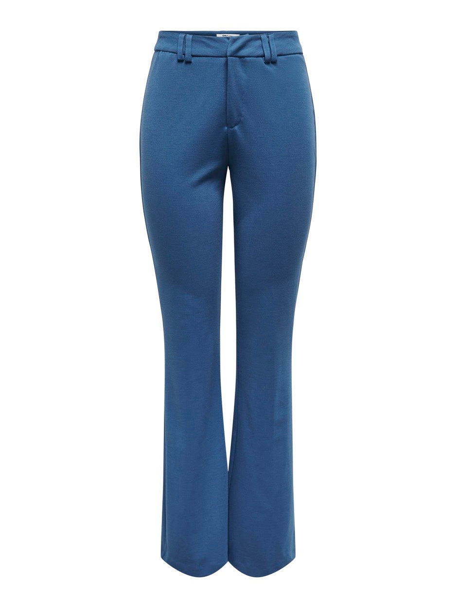 Onlpeach Mw Flared Pant Tlr Noos - Blauw