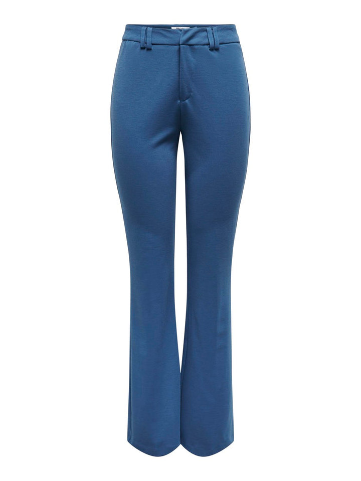 Onlpeach Mw Flared Pant Tlr Noos - Blauw