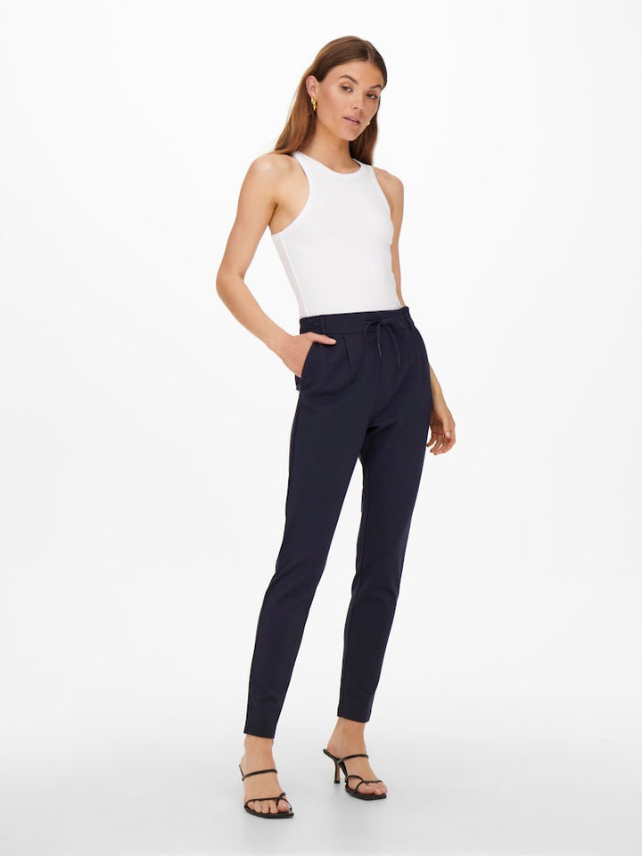 Onlpoptrash Easy Colour Pant Pnt No. Black/balsam Green/night Sky Via - Navy