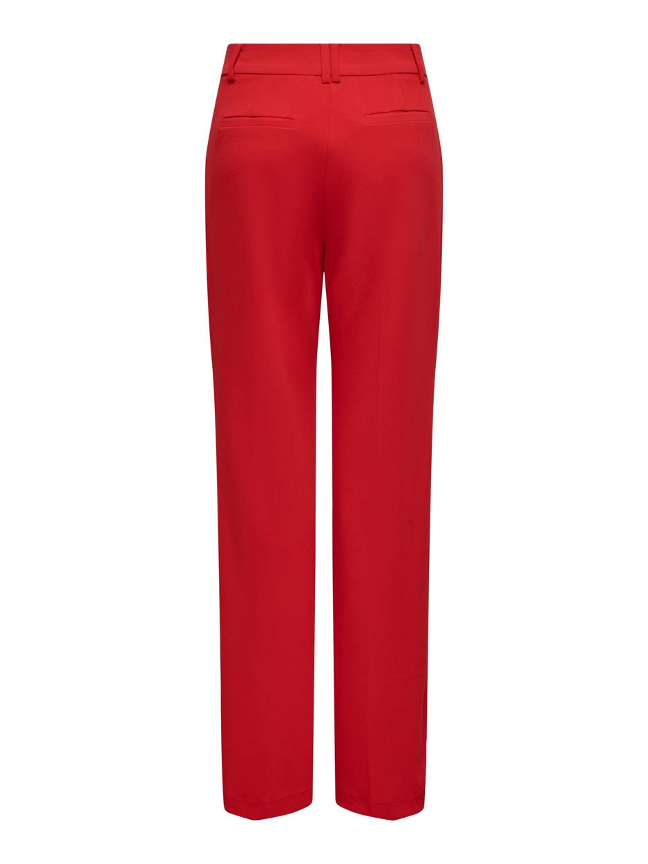 Onlliv-carolina Life Hw Str Pant Cc - Rood