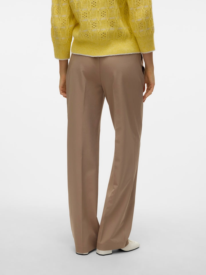 Vmraya Hw Wide Pant - Camel