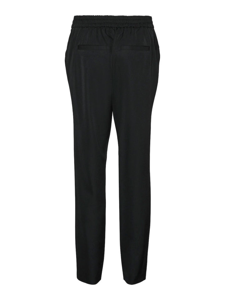 Vmraya Mw Loose Tapperd Pant - Zwart
