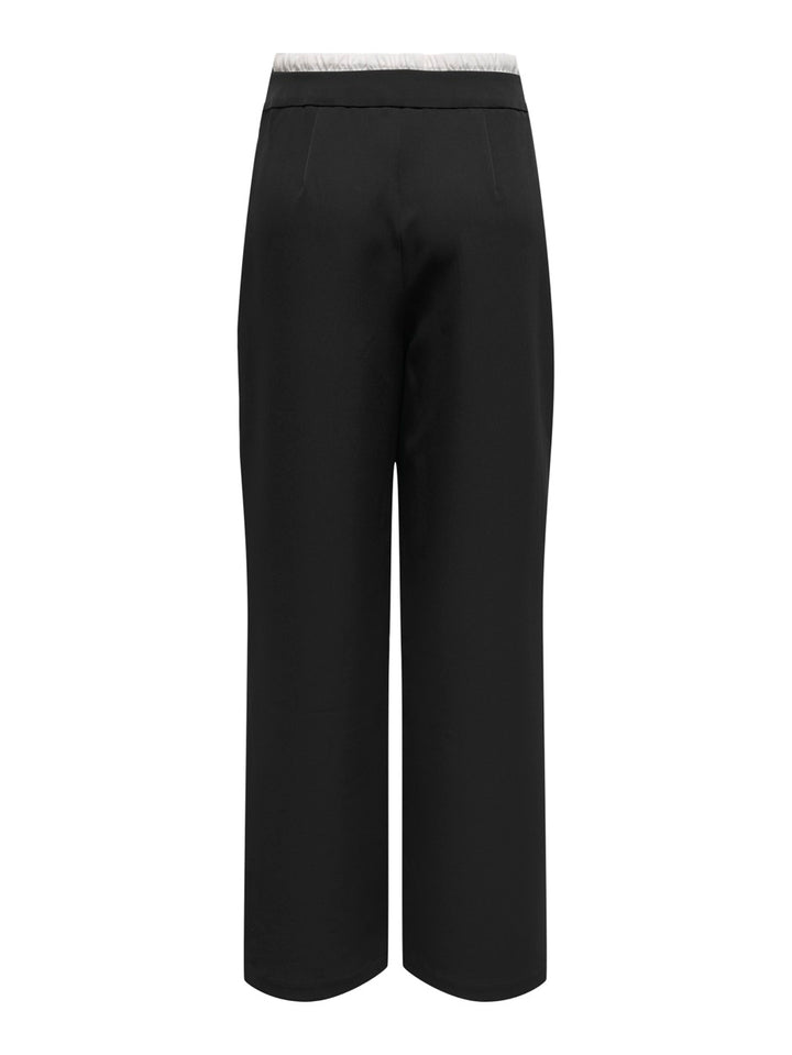Jdyeden Mw Wide Waistband Pant Pnt - Zwart