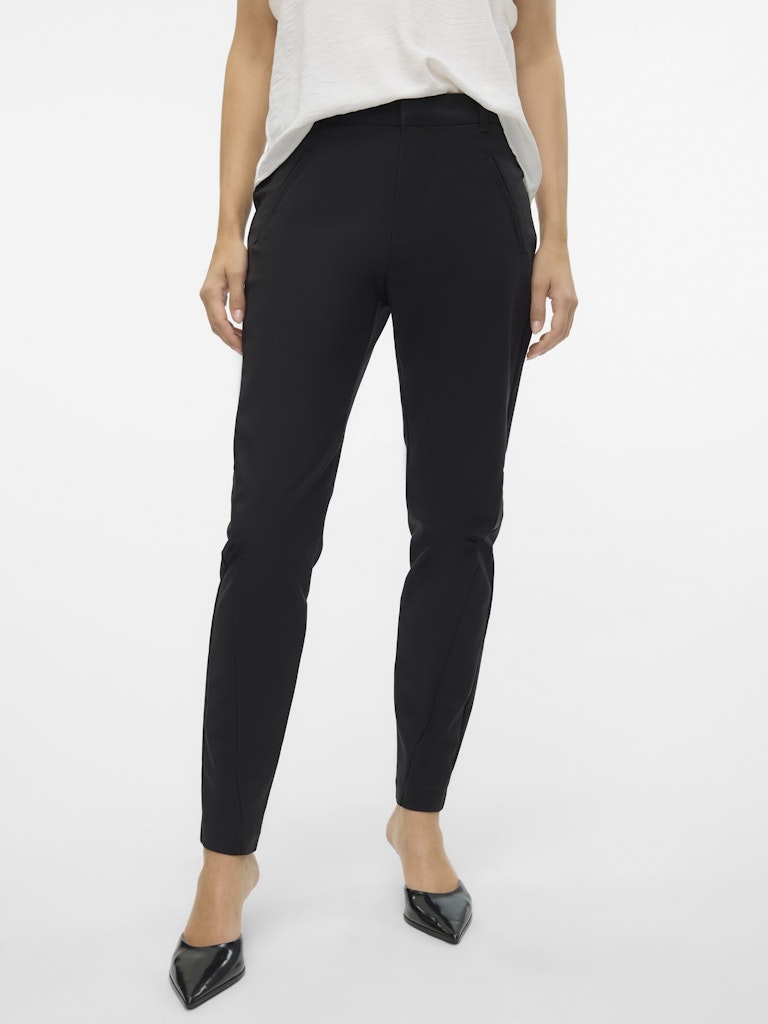 Vmvictoria Nw Antifit Ankle Pants - Zwart