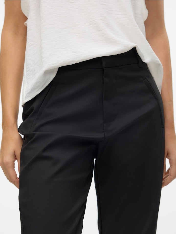 Vmvictoria Nw Antifit Ankle Pants - Zwart