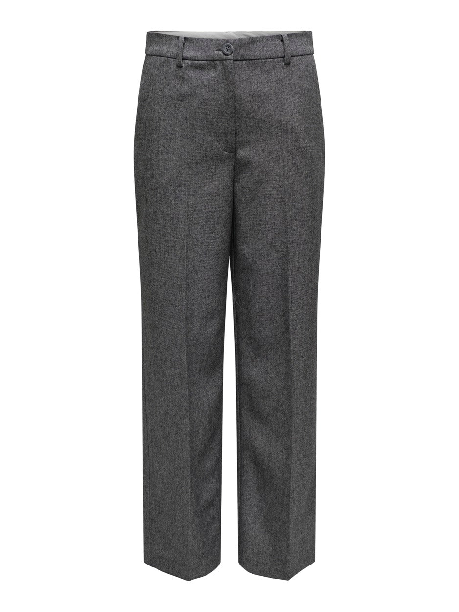 Jdybloom Siri Hw Straight Pant Tlr - Antraciet