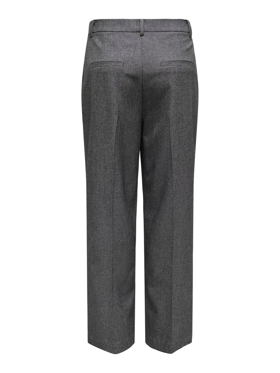 Jdybloom Siri Hw Straight Pant Tlr - Antraciet