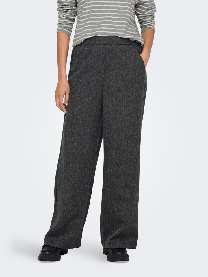 Jdynoah Hw Wide Pant Pnt - Antraciet