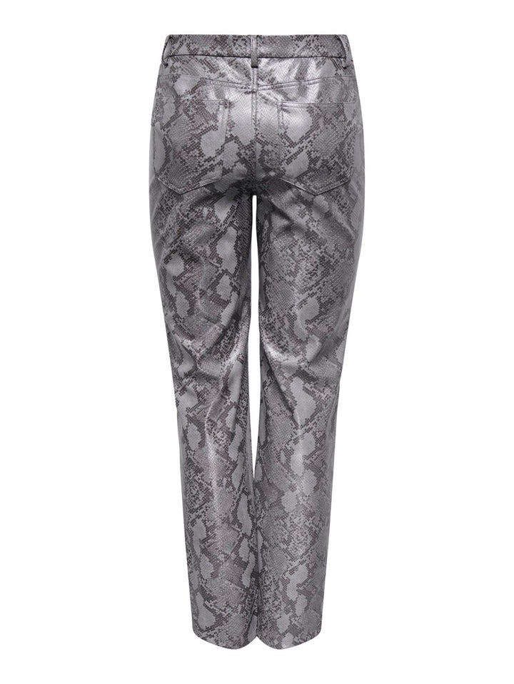 Onlazula Hw Str Snake Pant Pnt - Grijs Dessin