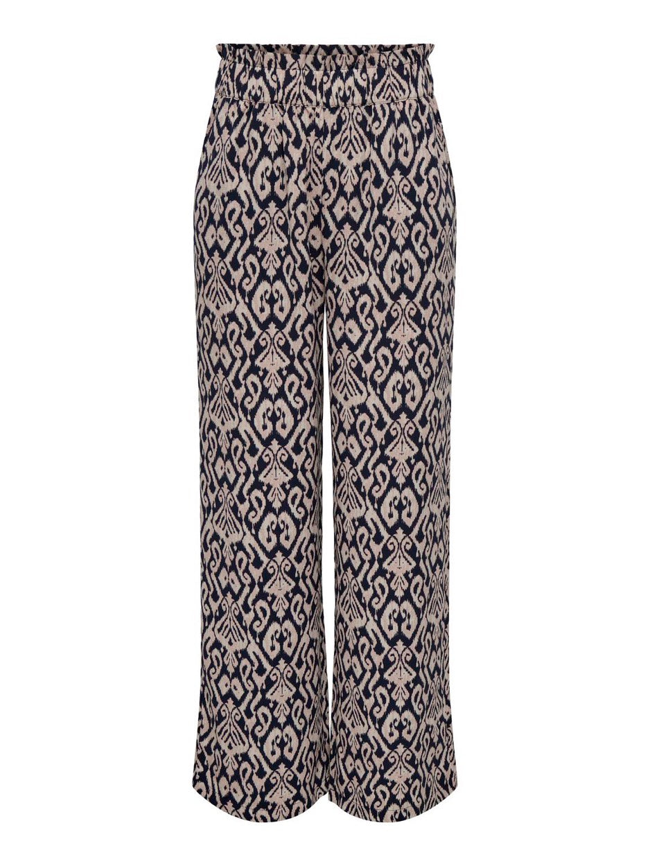 Jdygry Hw Wide Pants Wvn - Zwart Dessin