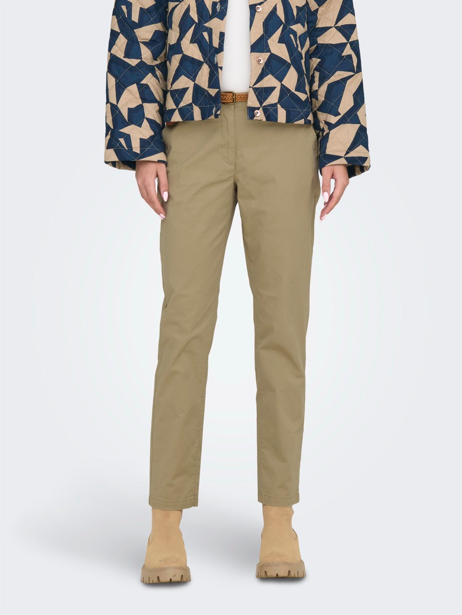 Jdychicago Mw Belted Chino - Zand