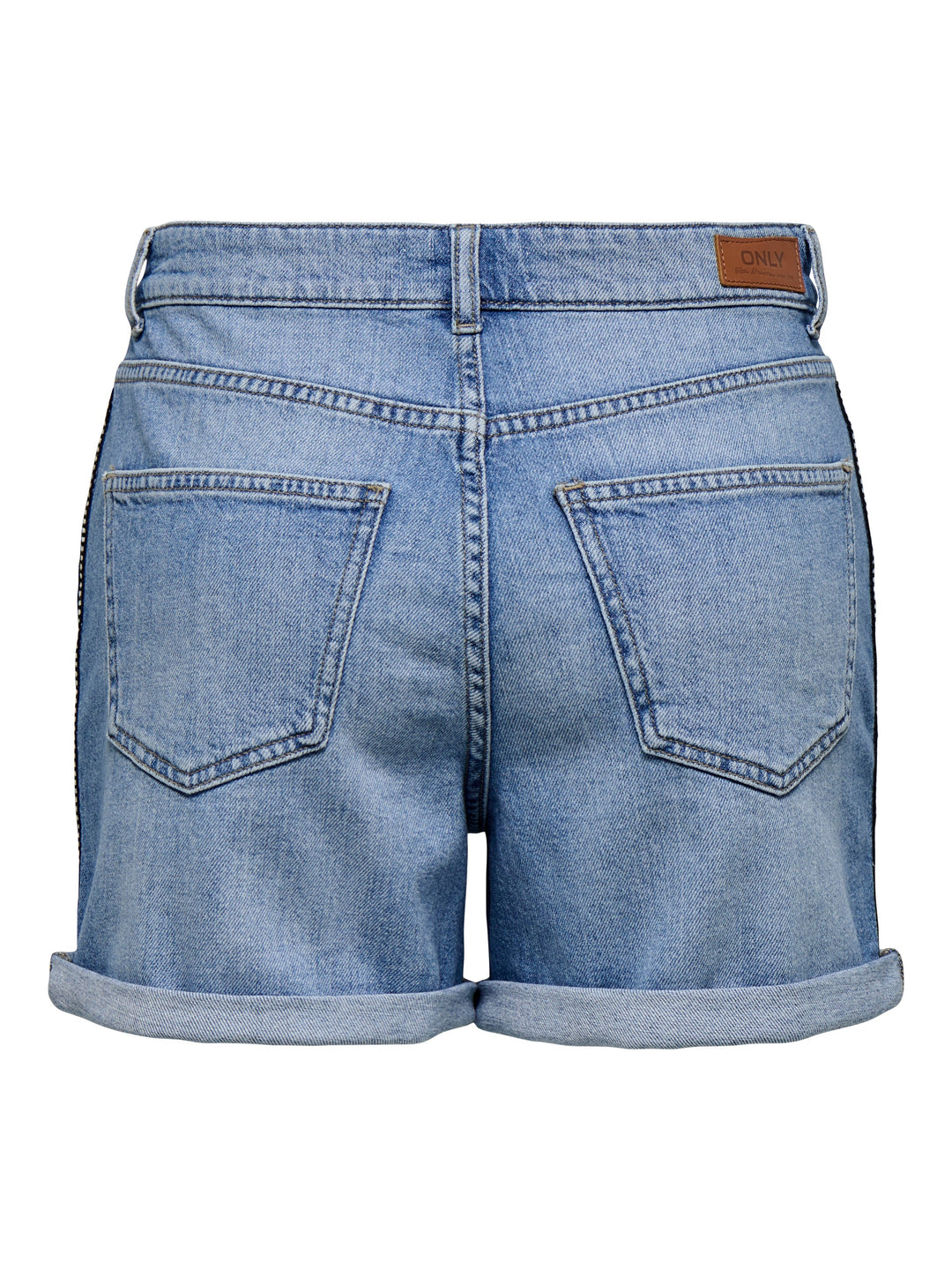 Onljosephine Stret Emb Shorts Azg Dnm Cs - Blue Denim