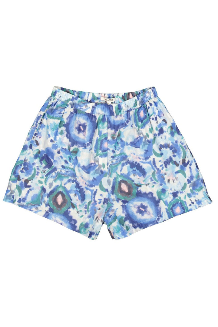 Garcia - Shorts - 4159.39.0001 - Blauw Dessin