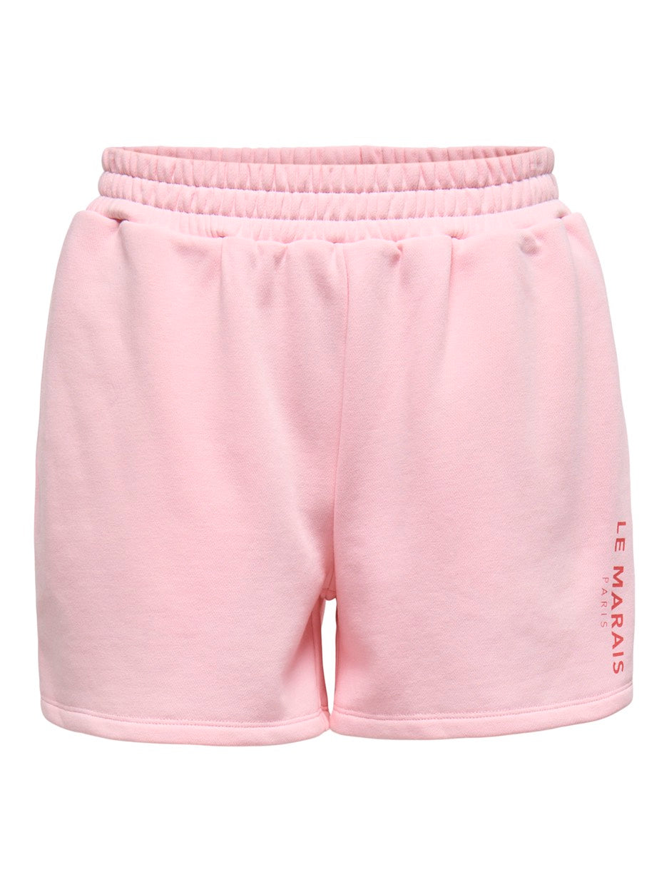 Onlcora Print Shorts Ub Swt - Licht Roze