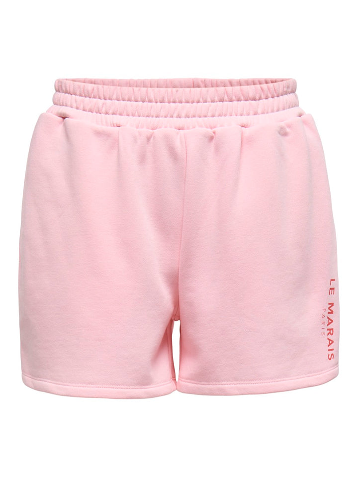 Onlcora Print Shorts Ub Swt - Licht Roze