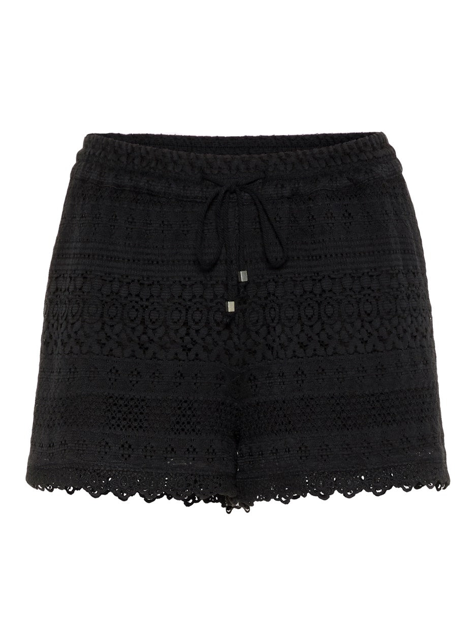 Vmhoney Lace Shorts - Zwart