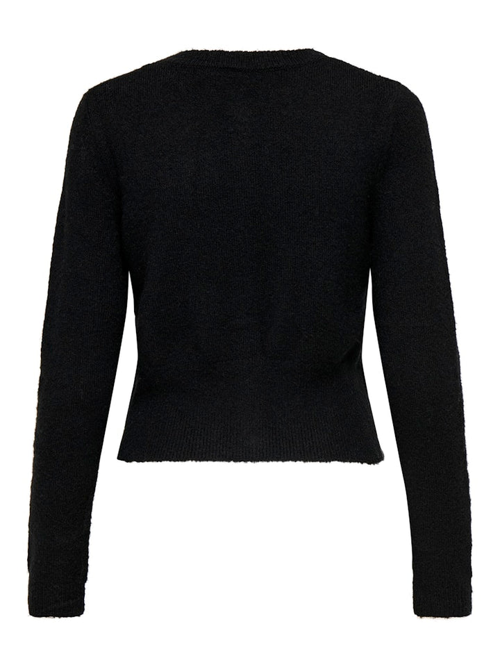 Onlhavanna Ls Button Cardigan Knt - Zwart