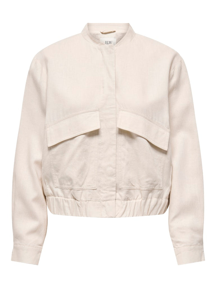 Jdykari Linen Mix Short Jacket - Zand