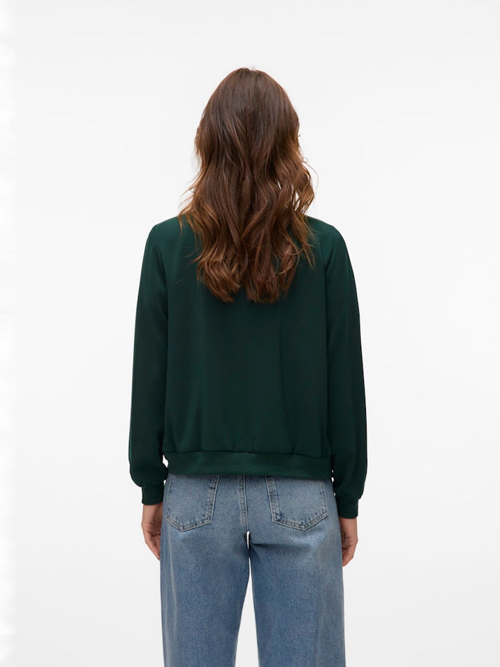 Vmcoco Ls Bomber Noos - Donkergroen