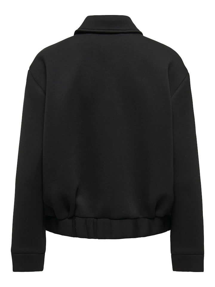 Onljudith Life Sort Scuba Jacket - Zwart