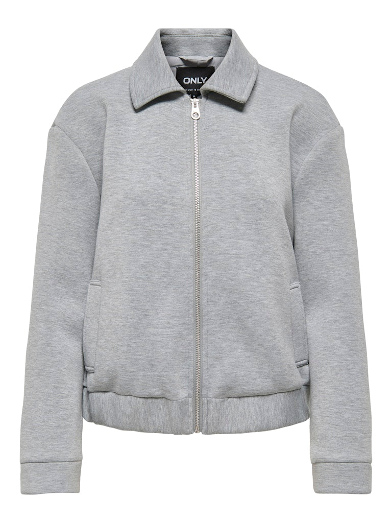 Onljudith Life Sort Scuba Jacket - Grijs Melee