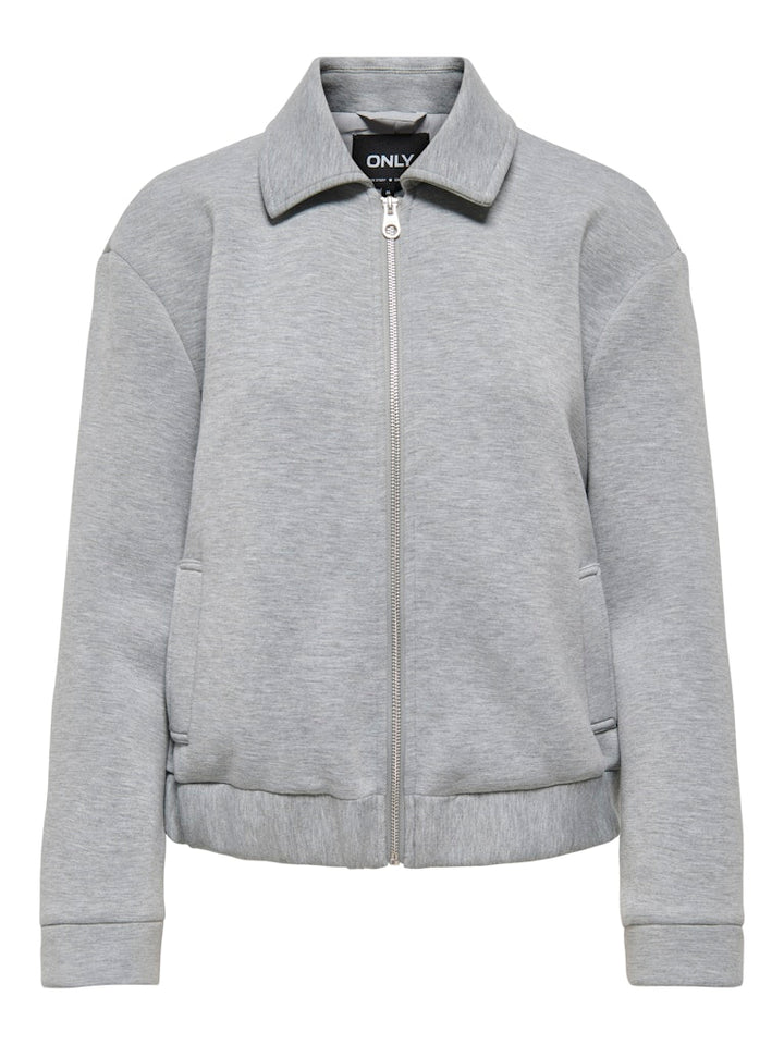 Onljudith Life Sort Scuba Jacket - Grijs Melee