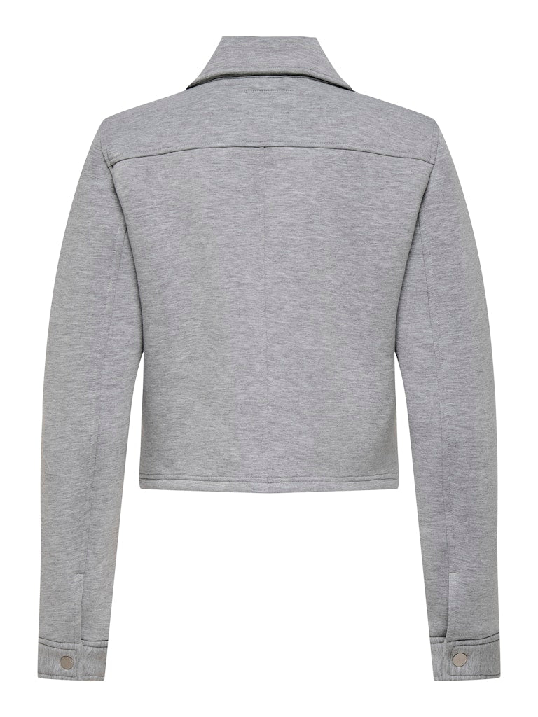 Onljudith Life Scuba Short Jacket Cc Otw - Grijs Melee