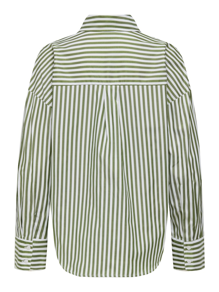 Jdyvesper L/s Loose Shirt Wvn Noos - Wit Dessin