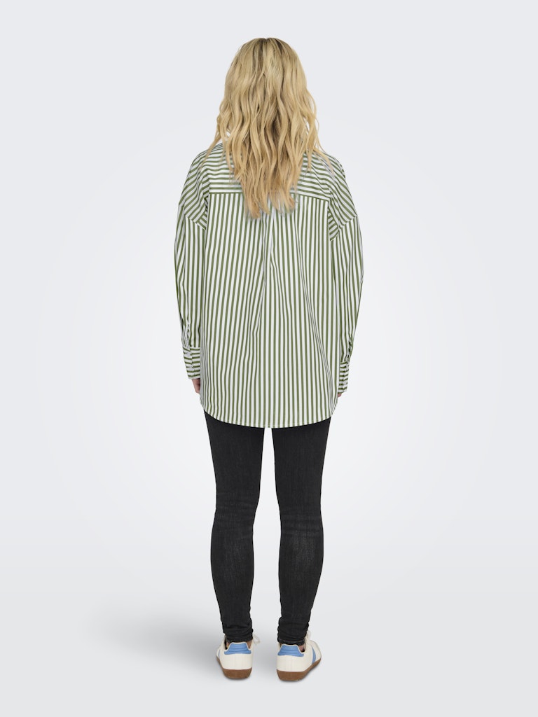 Jdyvesper L/s Loose Shirt Wvn Noos - Wit Dessin