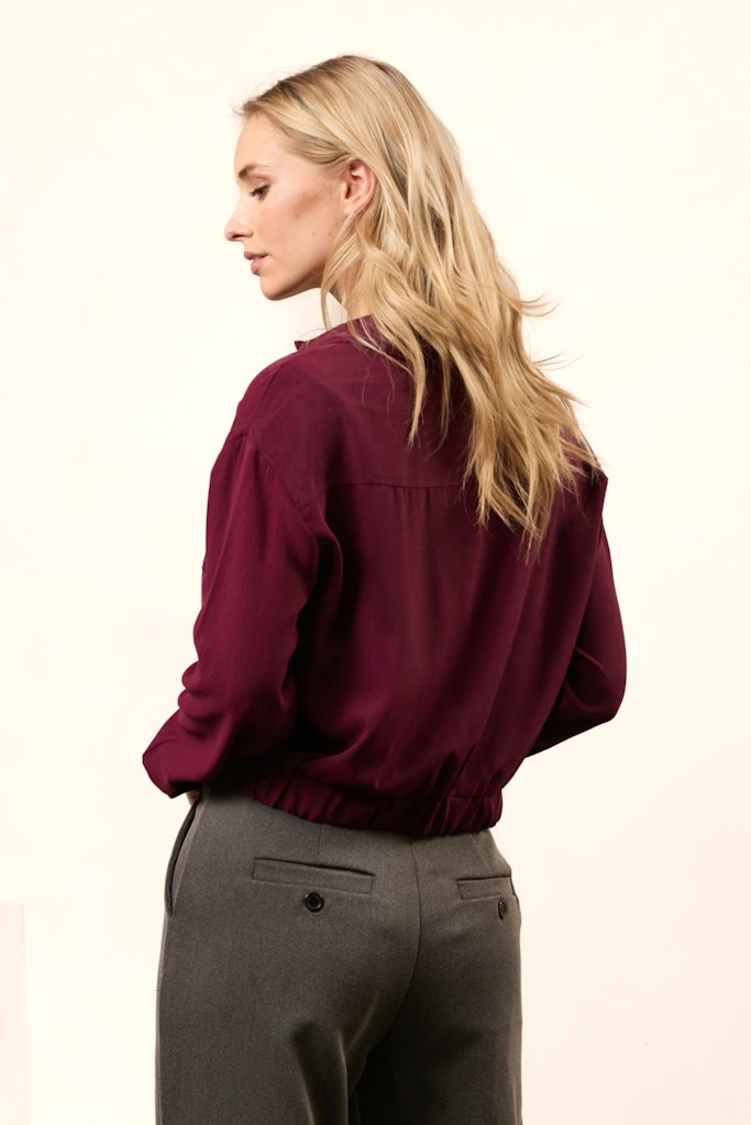 Blouse Astrid - Bordeaux