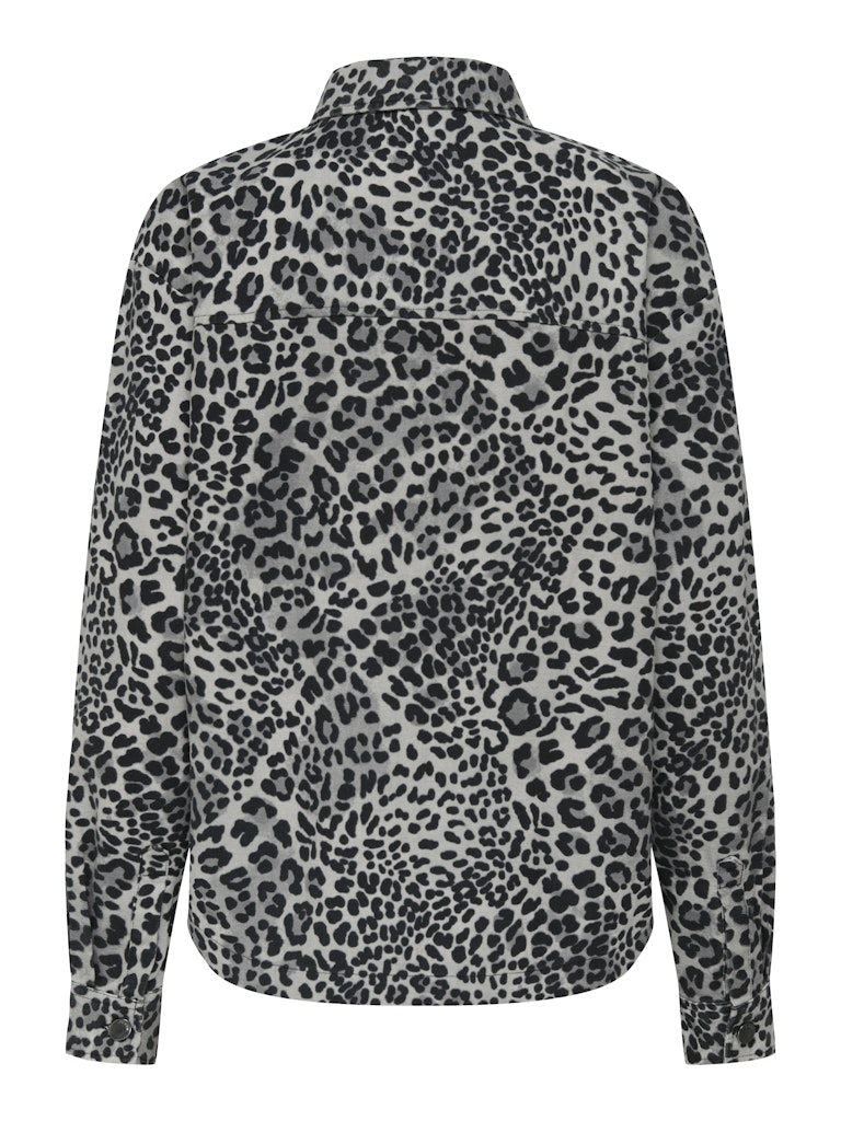 Jdyray L/s Shacket Pnt - Zwart Dessin
