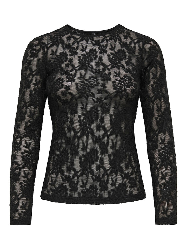 Onlblaise L/s Top Jrs - Zwart