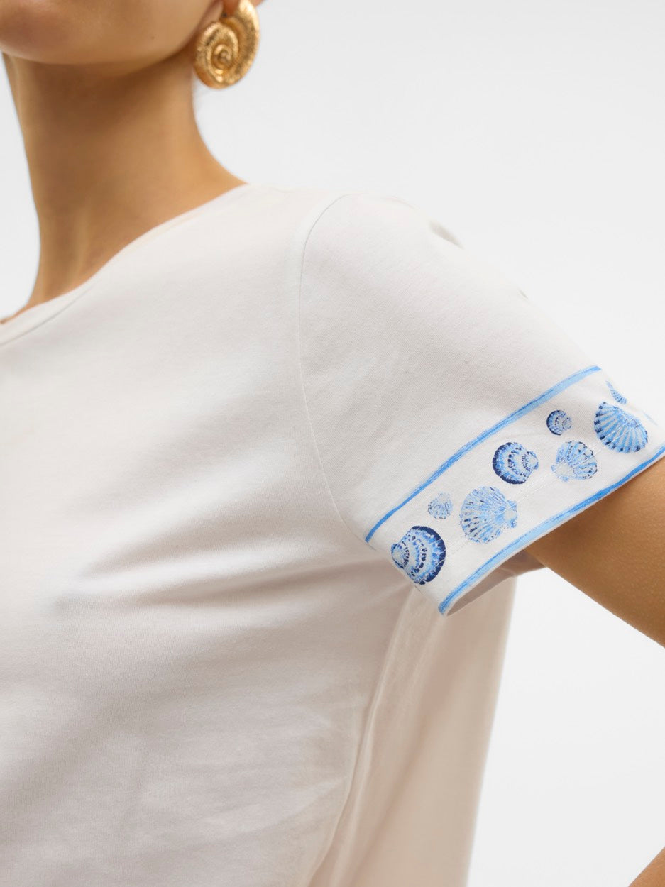 Vmsandra Francis Ss Top Box Jrs - Off-white