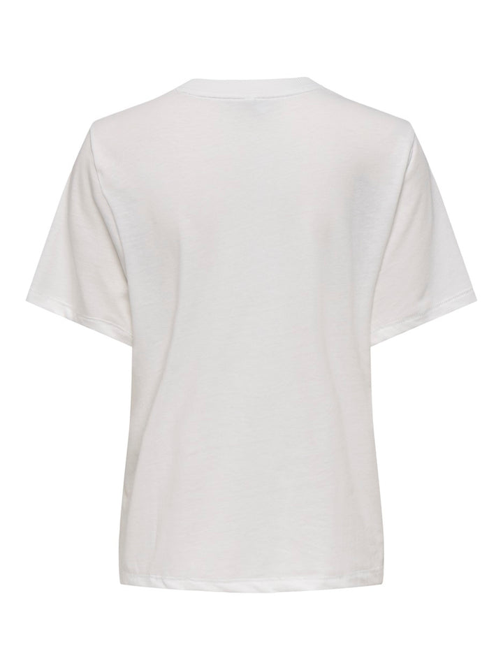 Onlblinis Life S/s Fruit Top Box Jrs - Off-white