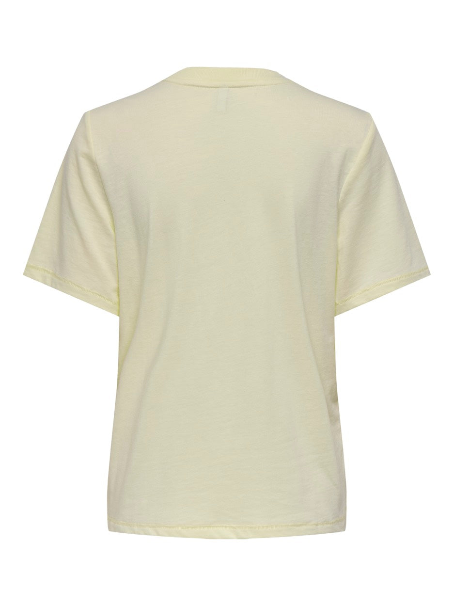 Onlblinis Life S/s Fruit Top Box Jrs - Geel