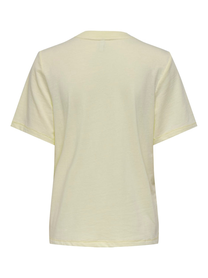 Onlblinis Life S/s Fruit Top Box Jrs - Geel