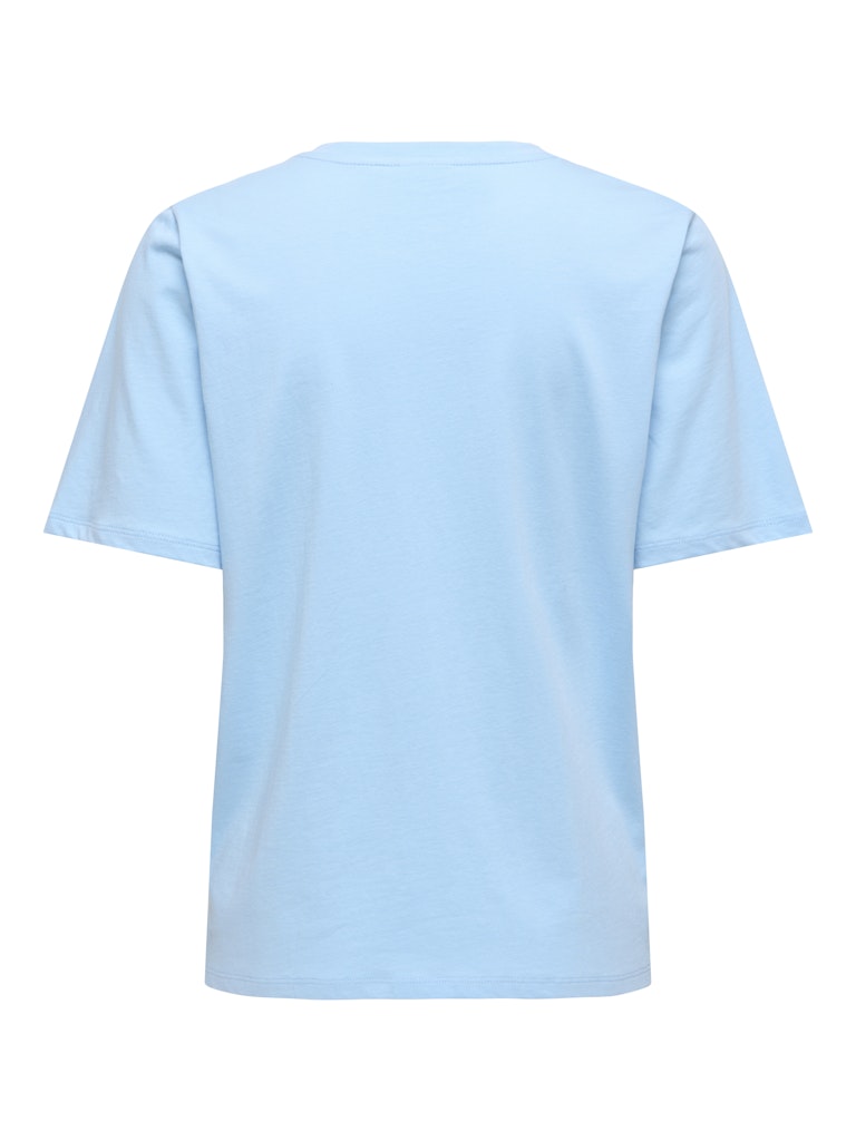 Jdytinne S/s Summer Print T-shirt Jrs - Lichtblauw