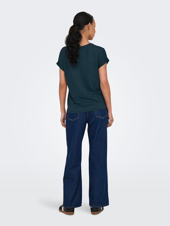 Onlmoster S/s O-neck Top Noos Jrs - Navy