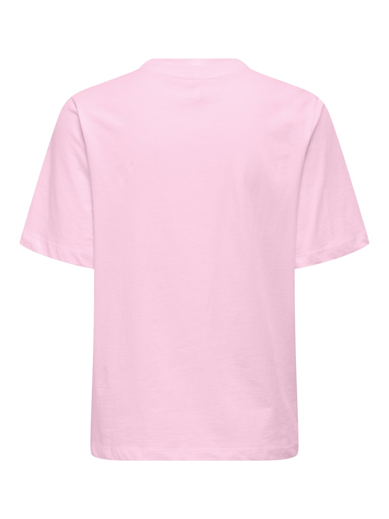 Onltrudy Ss Boxy Tee - Licht Roze