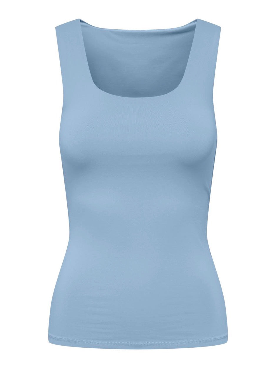 Onlea S/l 2-ways Fit Top Jrs Noos - Lichtblauw
